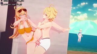 Summer! Beach! Fufu!