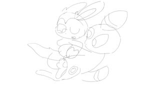 Umbreon fucks sylveon