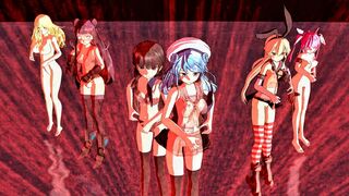 Shimakaze & Fleet Girls - Checkmate [MMD R18] Kokoiti