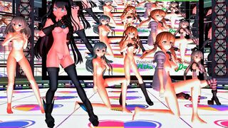 Shimakaze & Fleet Girls - Dance Decadence [MMD R18] Kokoiti