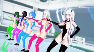 Emilia x Rem x Echidna x Elsa x Crusch - MISTER [Zero Kara Hajimeru Isekai Life]