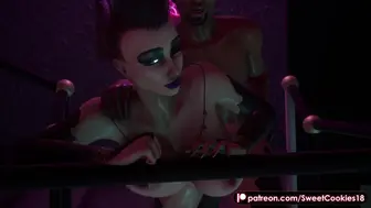 Club Punk Stripper Fucked Hard and Filled