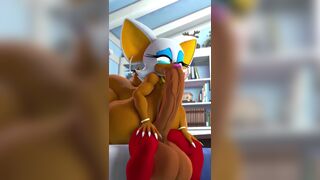 Rouge blow Massive Cock [rocketspuff]