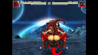 Zavok vs King of Dinosaurs MUGEN