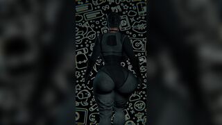 Catwoman ass jiggle