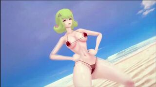 Kishibe Rie - Bass Knight [KKMMD]