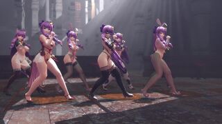 [Touhou MMD] Paranoid Cell Phone Girl Chubby (R18)
