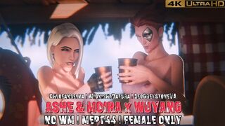 Ashe & Moira x Wuyang [NO WM][Female Only][4K60FPS