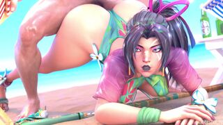 psylocke beach time ????️ BWC