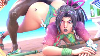 psylocke beach time BBC