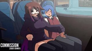 [SZukafu] Public Bus Handjob