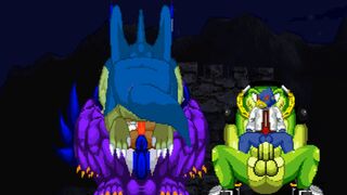 MUGEN Request#140: Fox Mccloud & Falco Lombardi X Big The Cat & Vector The Crocodile