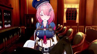 Ramiel Dan Police Costume Zenless Zone Zero New