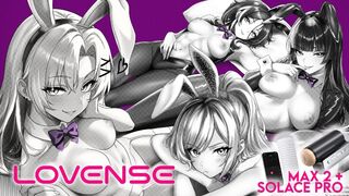[ 4 Vtubers ] The 4 Bunny Girl Heaven! Bunnies Claim Your Dick!