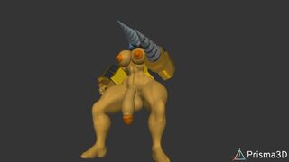 Futanari titan drill