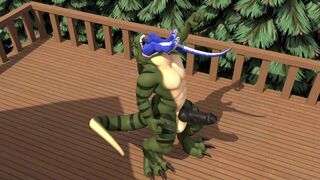 Oral vore by zairiza
