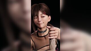 Kobeni Higashiyama (Chainsaw Man) — Handjob Animation