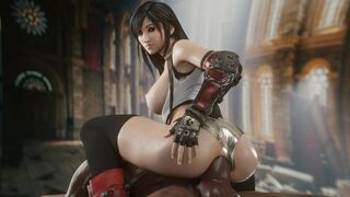 Tifa Anal Cowgirl (Fart Edit)