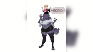 Oral vore by hungry inco