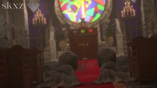Ada Wong Doggystyle in Church (SKXZ)