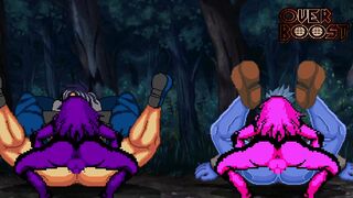 MUGEN: Agony x2 mating pressing Yanhu & Zephyr