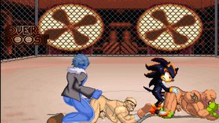 MUGEN Request#155: Zephyr & Shadow The Hedgehog Fucks Sagat & Marduk