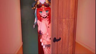 [QOS] Genshin Impact - After tasting a big cock, Nilou is corrupted into a bitch