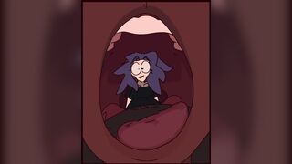Oral vore by cahnacity