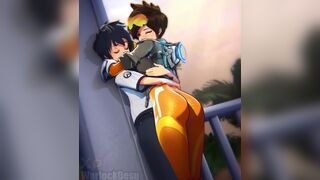 Tracer x Lena Oxton (Warlockedeus)