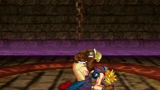 MUGEN: Terry Bogard fucks Cloud Strife