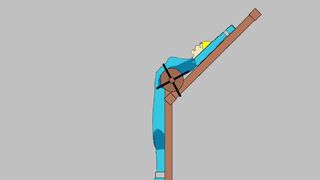 zero suit samus bended
