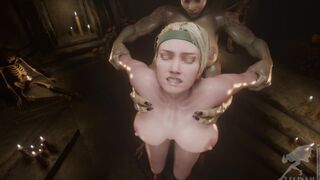 Cassie Cage x Sheeva [Regina3D][1080p]
