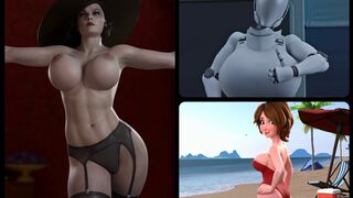 Redmoa Ultimate Gauntlet Compilation: Aunt Cass, Haydee, Tifa, Overwatch & More (2h+)