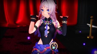 [Genshin Impact MMD] (Citlali) - Queencard Dance (R18)