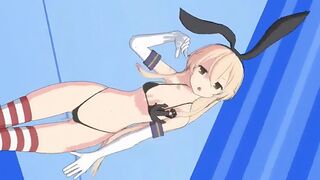 Shimakaze - Club Majesty [MMD] Segall