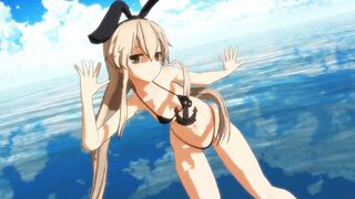 Shimakaze - Deep Blue Town [MMD] Segall