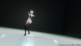 [Blender RWBY MMD] (Winter) BOA - Action dance (R18)