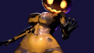 Spice Pumpkin walk cycle