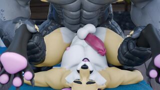 Giant Gator Fucks Fox