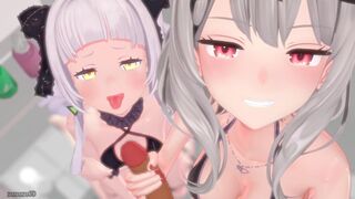Murasaki Shion & Sakamata Chloe_Hololive [Zuzuzu3D]