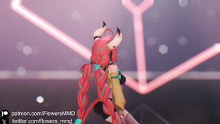 (Genshin MMD) Varesa - Stress (R18)