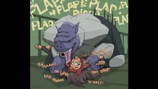 Catra gets fucked by a Space Hog