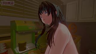 Futa Mom Makes Her 2 Sons DP Her