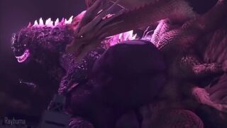 Godzilla x Ghidorah by Rayhuma [Sound Edit]