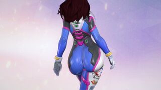 Sexy Walk Animation 1440p [D.Va] [Downloads In description]