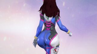 Sexy Walk Animation [D.Va] [Downloads In description]