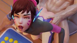 DVa Streamer Girl’s Worst Ranked Match『Bewyx』