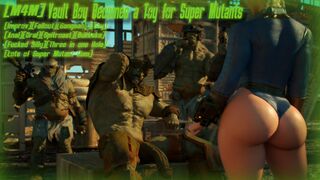 [M4M] Vault Boy Becomes a Toy for Super Mutants