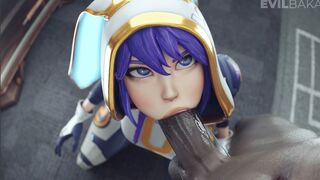Caught a bun - Bunnii O'Hare [Blacked][Evilbaka][4K60FPS]
