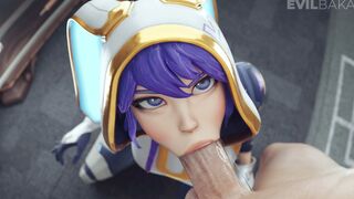 Caught a bun - Bunnii O'Hare [White][Evilbaka][4K60FPS]
